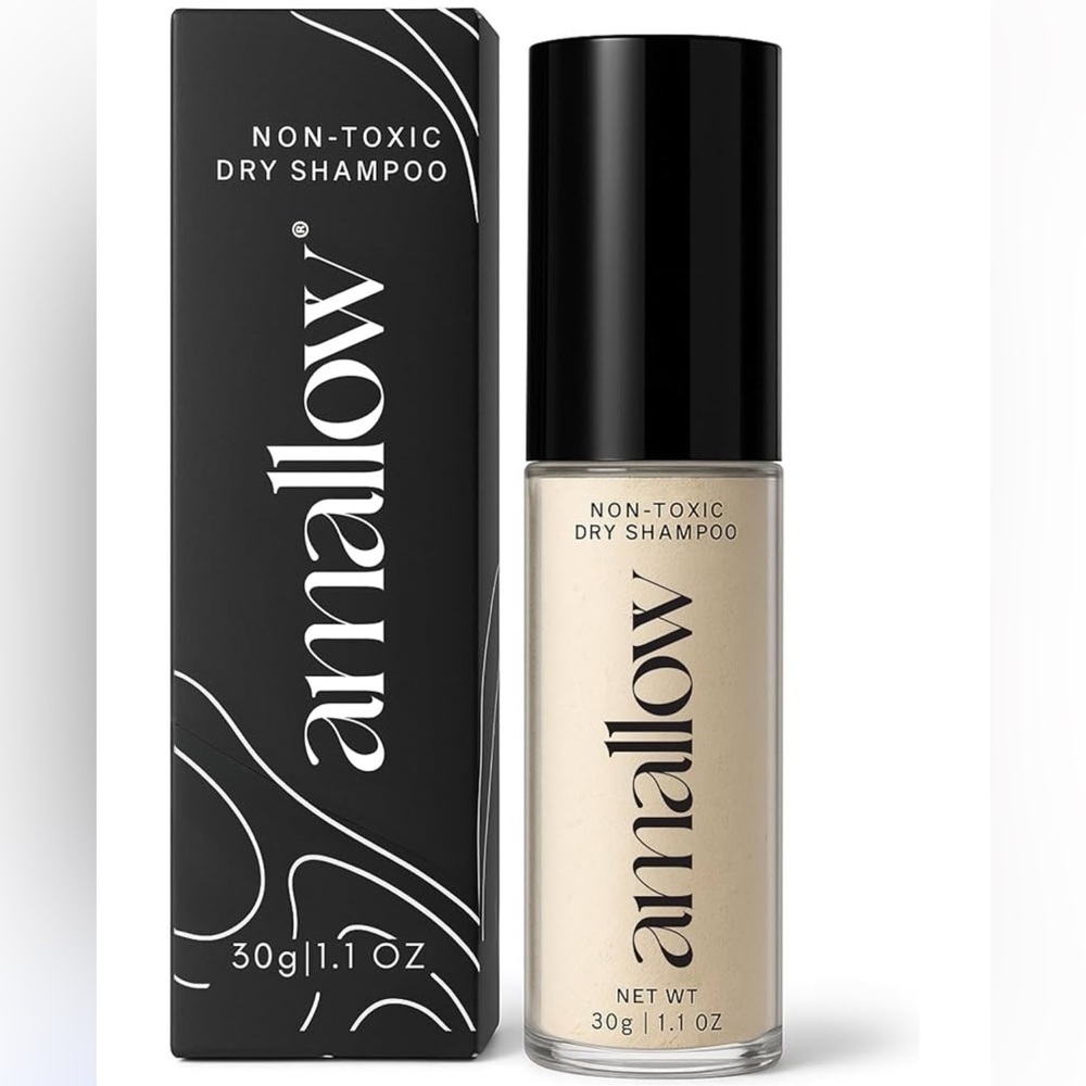 Amallow organic non toxic dry shampoo powder